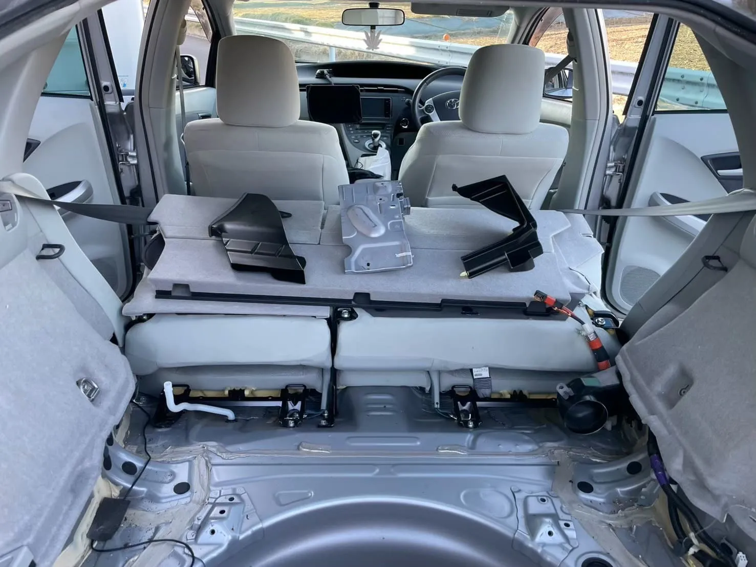 リビルドバッテリーを設置する場所